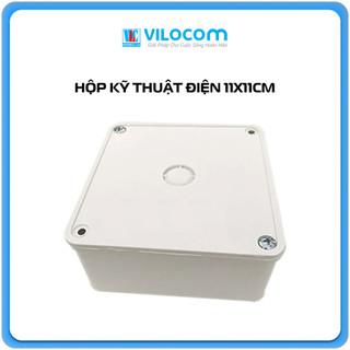 Hộp Kỹ Thuật Lắp camera Bảo Vệ Nguồn Camera Chống Mưa Nắng - Chất Liệu Nhựa PVC Chống Cháy - Loại Tốt
