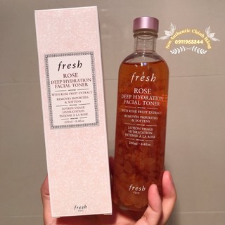Toner Fresh Nước Hoa Hồng Fresh - Toner Rose Deep Hyration Facial
