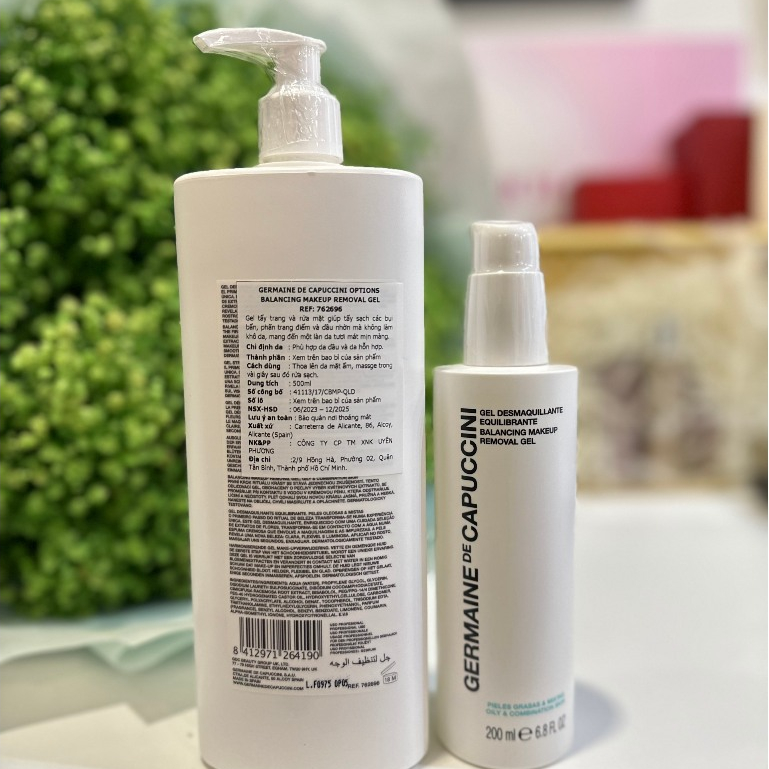Tẩy Trang Germaine Options Essential Make Up Removal Milk/Gel - Tẩy Trang Siêu Sạch Và Bảo Vệ Da