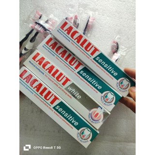 Kem Đánh Răng Tr.ị Liiệu LACALUT - Giảm Chảy Máu Chân Răng, Dự Phòng Viêm Nướu, Tụt Lợi Có 3 mầu cho bạn nhiều lựa chọn