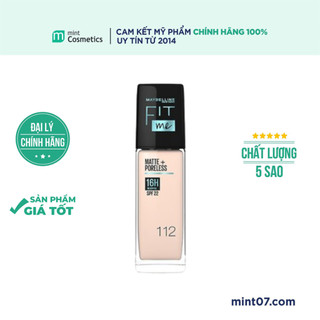 Kem nền maybelline fit me mate pore spf22 30ml