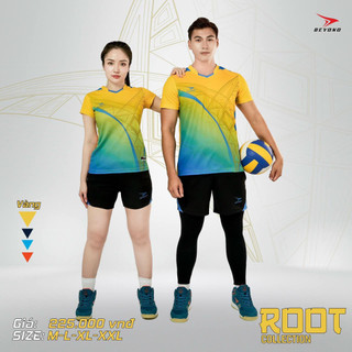 Bộ Quần Áo Thể Thao Bóng Chuyền Chính Hãng Beyono Root - Bền Đẹp