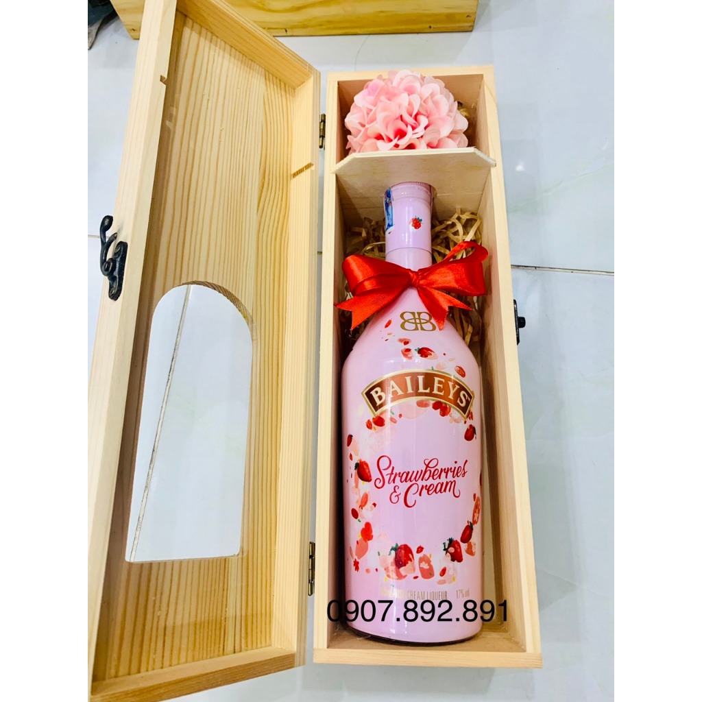 Bailey sữa 700ml + Hộp gỗ