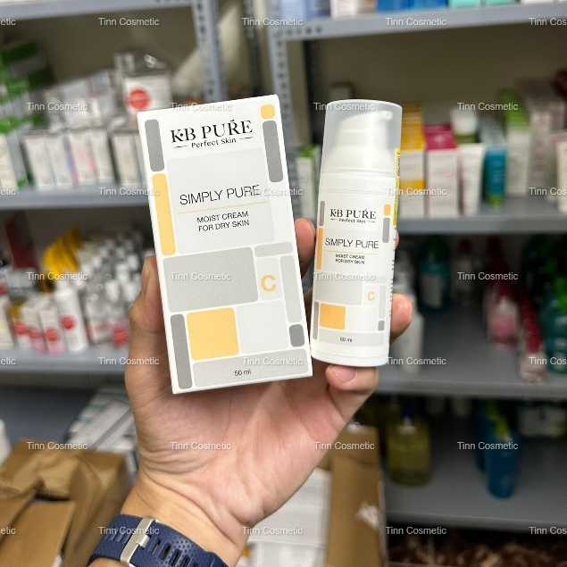 [Hàng cty] Kem Dưỡng Ẩm KB Pure SIMPLY PURE OILY CREAM/PURE SKIN Tăng Cường Độ Ẩm, Chống Lão Hóa Da