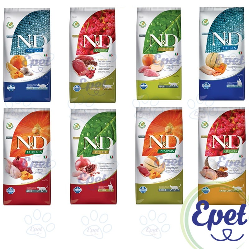 Hạt Cho Mèo ND Farmina (N&D) cao cấp, không ngũ cốc