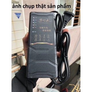 Sạc Xe Điện 48v 20ah Cho Xe Dùng 4 Bình Acquy, Sạc Tự Ngắt, Có Quạt Loại Tốt