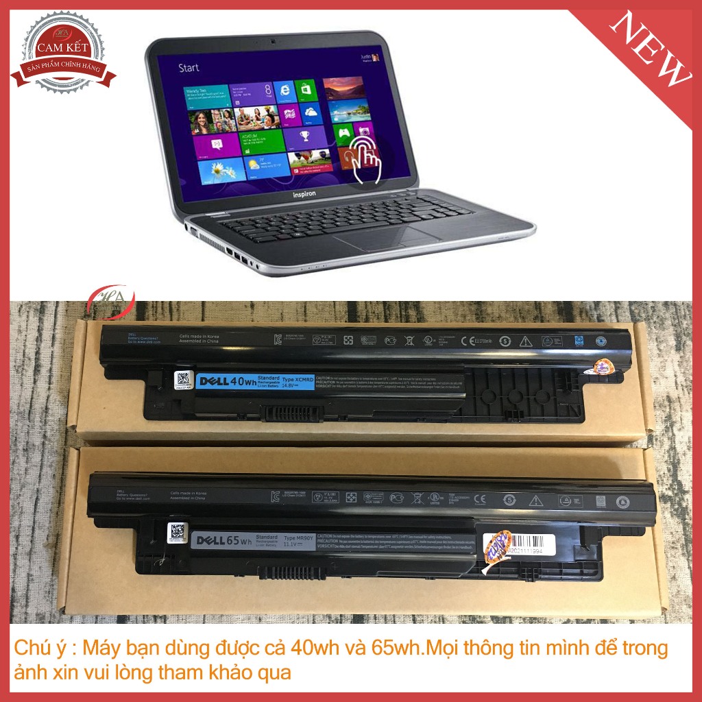 Pin dell Inspiron 15R 5537