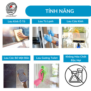 Xịt Lau Kính Đa Năng Cô Cà Chua Yêu Nước 500ml Hương Quế Thiên Nhiên