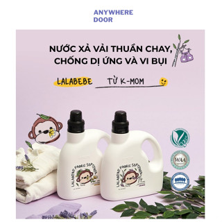 Nước xả thuần chay Lalabebe K-Mom Hàn Quốc Hương Mộc Lan Bạch Dương