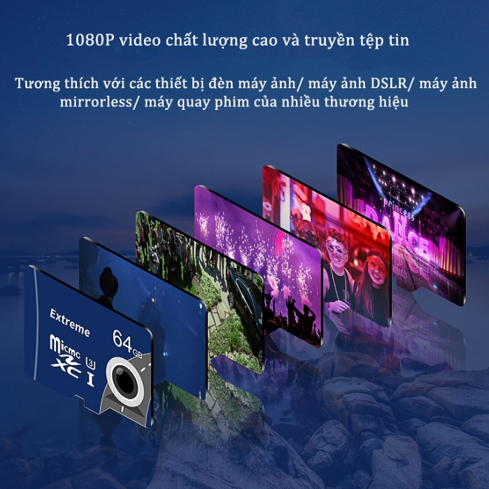 Dosen Thẻ nhớ Micro SD 32G/64G/16G/128G/ - tốc độ cao chuyện dụng cho Camera Smartphone | BigBuy360 - bigbuy360.vn