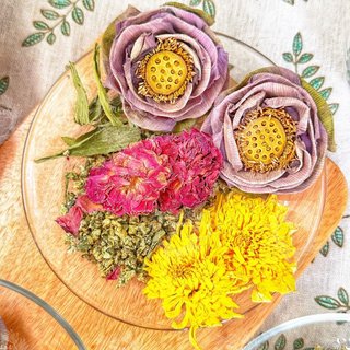 Trà hoa sen sấy lạnh nguyên bông - 1 set