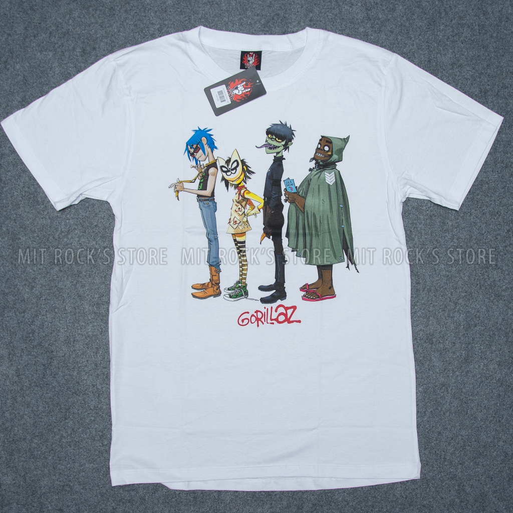 Áo Gorillaz - Rock band tee - Áo Rock - Size M, L - Áo Thái Lan