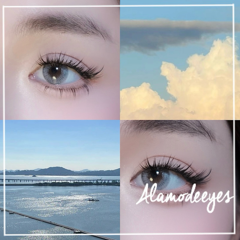 Lens xám tia tây (full cận)