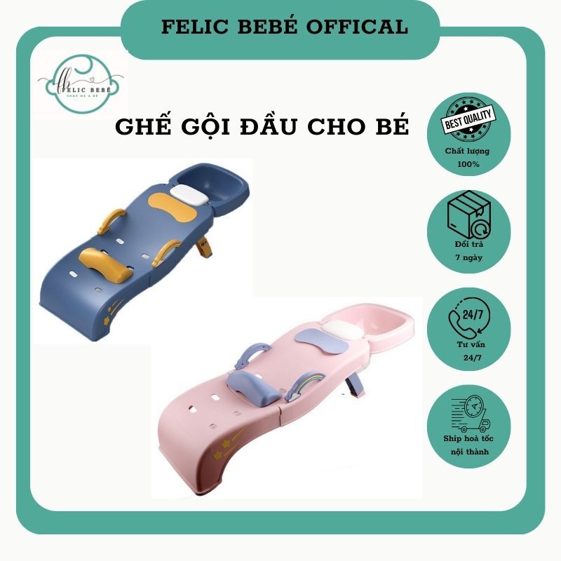 Ghế gội đầu gấp gọn cao cấp cho trẻ nhỏ và người lớn,Ghế gội đầu có tay vịn
