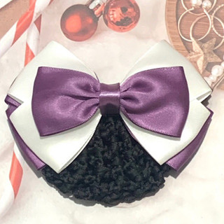 Kẹp búi lưới handmade màu tím K29-M6