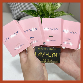  Nước hoa nữ MY WAY Edp - Parfum - Intense - Floral - Nectar