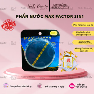 Phấn nước maxfactor - phấn nước nuki beauty 3 in 1 không cần dùng kem lót, kem nền thương hiệu lâu đời từ mỹ
