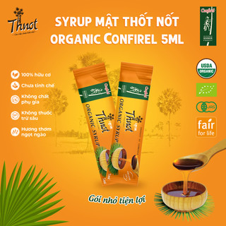 Gói nhỏ - Syrup đường thốt nốt hữu cơ Confirel