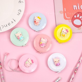 Thước dây mini Hello Kitty rút tự động dễ thương cute TooYoo BK00764