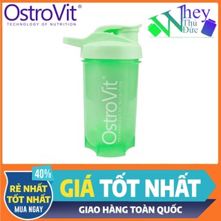 Bình lắc Ostrovit Lite 500ml xanh lá - Shaker thể thao bình nước thể thao