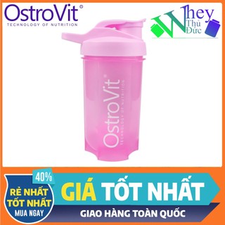 Bình lắc Ostrovit Lite 500ml màu tím - Shaker thể thao bình nước thể thao