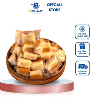 500gr Kẹo dừa sáp, phê muối, kẹo dừa mix vị, kẹo dừa sáp béo ngậy đặc sản Bến Tre - Pol Mart