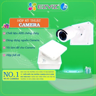 (Quà tặng không bán) DV2 - Hộp kỹ thuật,hộp nối lắp camera Ezviz 11*11*5 loại chống nước