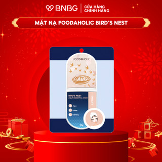 Mặt nạ dưỡng chất tổ yến dưỡng da toàn diện Foodaholic BIRD'S NEST Aqua Essential Mask 23g