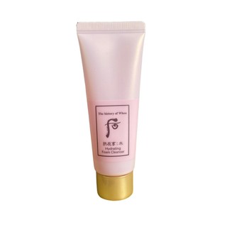[Lọ 40ml] Sữa rửa mặt cấp nước kiềm dầu Whoo Hồng Soo Hydrating Foam Cleanser 40ml