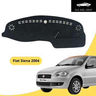Thảm taplo Fiat Siena 2004 chất liệu Nhung, Vân gỗ