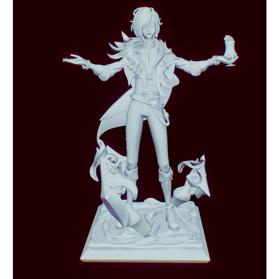 [In 3D Resin] Mô Hình Kaeya - Genshin Impact