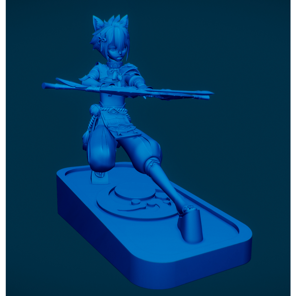 [In 3D Resin] Mô Hình General Of Watatsumi Gorou - Genshin Impact