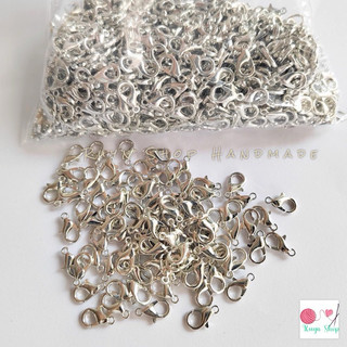 Sỉ túi 1000c khoá càng cua xi bạc/ đồng giả cổ size 12mm | Ruyn Shop thủ công