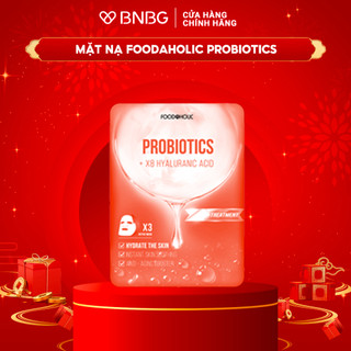 Mặt Nạ Foodaholic Probiotics Giải Cứu Da, Tái Tạo Chuyên Sâu Probiotics Ample Mask 23ml/miếng