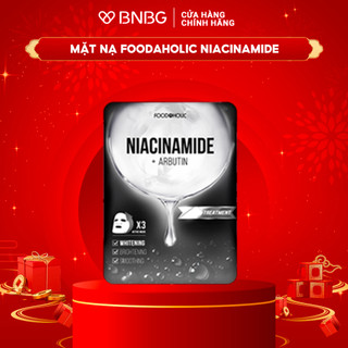 Mặt Nạ Foodaholic Niacinamide Dưỡng Sáng, Căng Bóng Da Niacinamide Ample Mask 23ml/miếng
