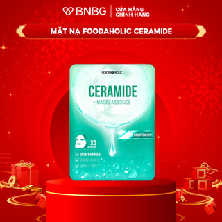 Mặt Nạ Foodaholic Ceramide Làm Dịu, Phục Hồi Da Mụn Ceramide Ample Mask 23ml/miếng