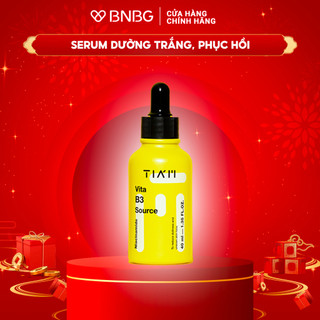 Serum 10% Niacinamide + 2% Arbutin Dưỡng Trắng, Phục Hồi Cho Da Dầu Mụn, Nhạy Cảm Tia'm Vita B3 Source 40ml