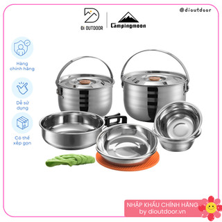 Bộ nồi dã ngoại 6 người mc-210 campingmoon
