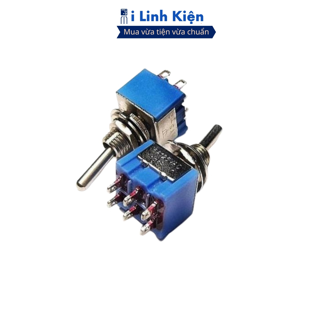 Công tắc gạt MTS-102 MTS-103 MTS-202 MTS-203 3 chân, 6 chân chính hãng ilinhkien