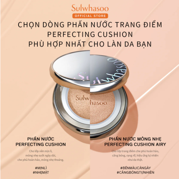 Cushion SULWHASOO Perfecting Coussin De Teint SPF50+ PA+++