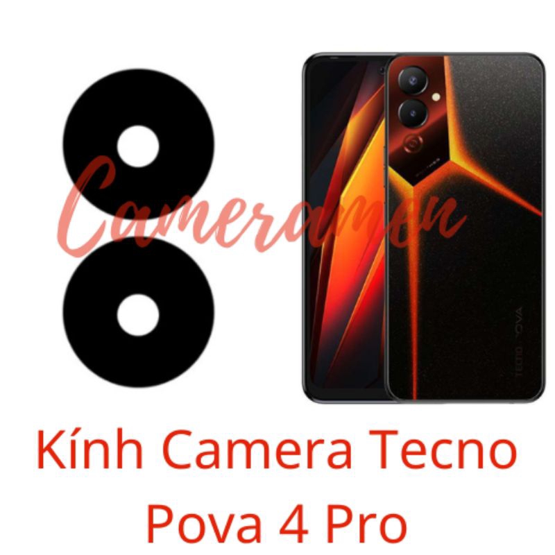 kính Camera Tecno Pova 4 Pro