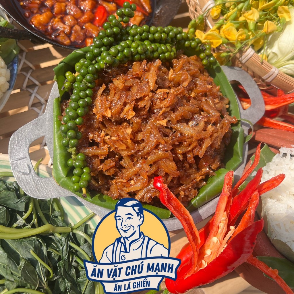 Cá Cơm Kho Sấy Tiêu