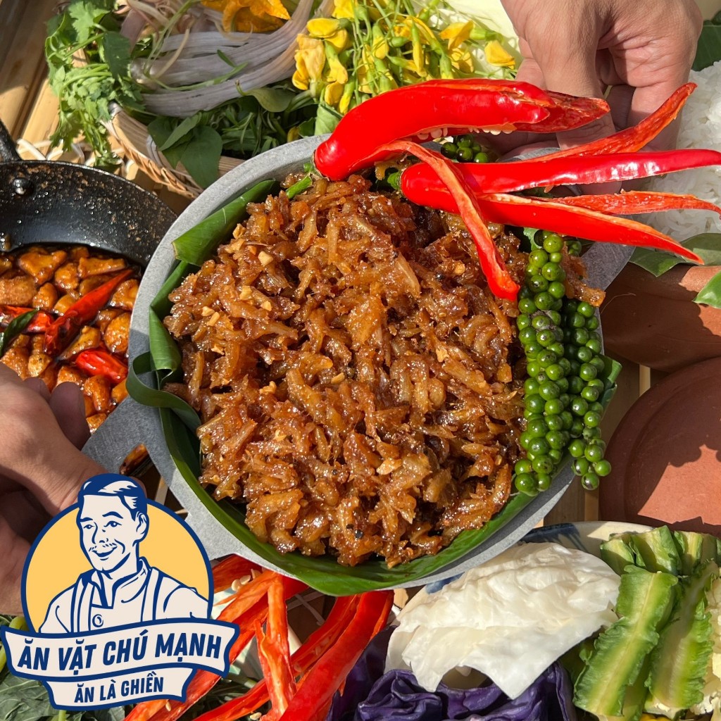 Cá Cơm Kho Sấy Tiêu