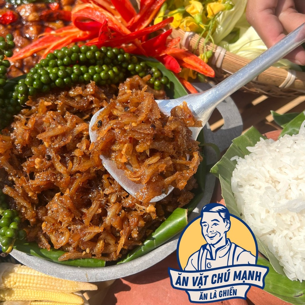 Cá Cơm Kho Sấy Tiêu