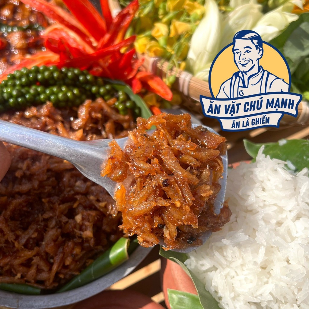 Cá Cơm Kho Sấy Tiêu