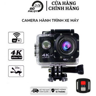 ( Camera wifi + Chống rung )Camera hành trình xe máy-xe đạp 4K Sports , camera ngoài trời gắn mũ bảo hiểm chống nước