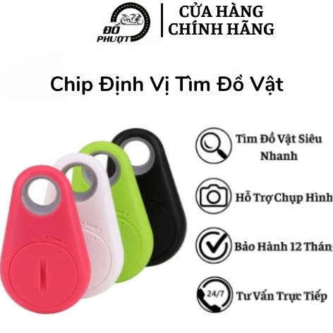 (Kèm Pin) Chip Định Vị Chìa Khóa Xe Máy GPS Chống Thất Lạc Đồ Vật,Điện Thoại,Ví Tiền,Chìa Khóa Xe Máy,Kết Nối Nhanh
