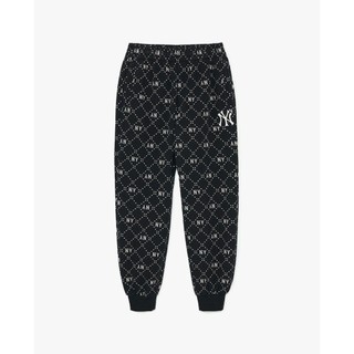 [CHÍNH HÃNG] Quần thể thao Jogger MLB Basic Logo NY màu Đen - Code: 3APTB0724-50BKS