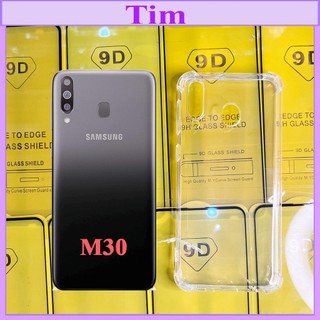 "Ốp Lưng Samsung M30 Dẻo Trong Chống Sốc " Loại Dày_Không ố vàng, chống trầy xước va đập TimShop