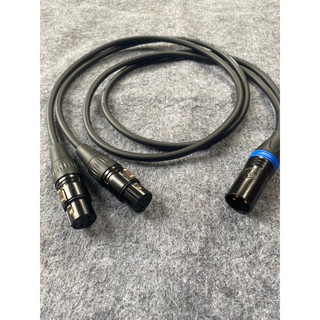 Dây canon 1 đầu canon đực ra 2 đầu canon cái, giá 1 sợi